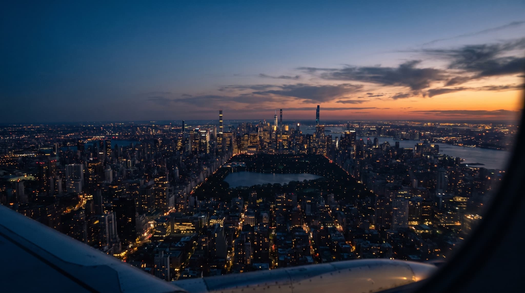 Premium cabin travel from New York